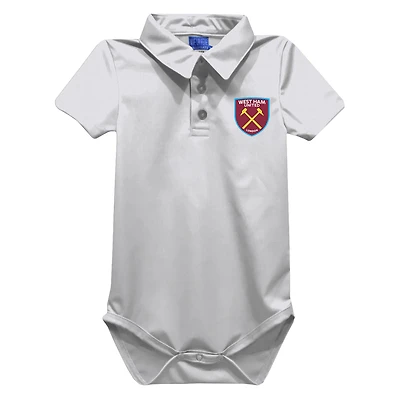 Infant Vive La Fete  White West Ham United Polo Bodysuit