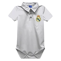 Infant Vive La Fete  White Real Madrid Polo Bodysuit