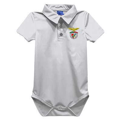 Infant Vive La Fete  White Benfica Polo Bodysuit