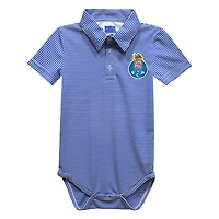 Infant Vive La Fete  Royal FC Porto Pencil Stripe Polo Bodysuit