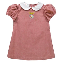 Girls Infant Vive La Fete  Red Benfica Gingham Puffy A-Line Dress