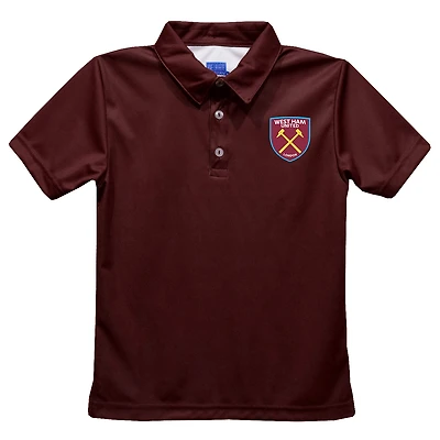 Toddler Vive La Fete  Maroon West Ham United Solid Polo