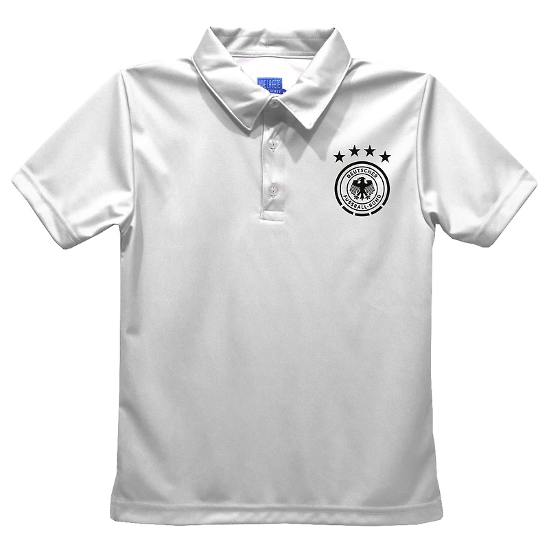 Toddler Vive La Fete  White Germany National Team Solid Polo