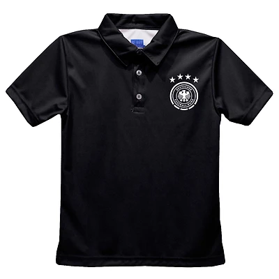 Toddler Vive La Fete  Black Germany National Team Solid Polo
