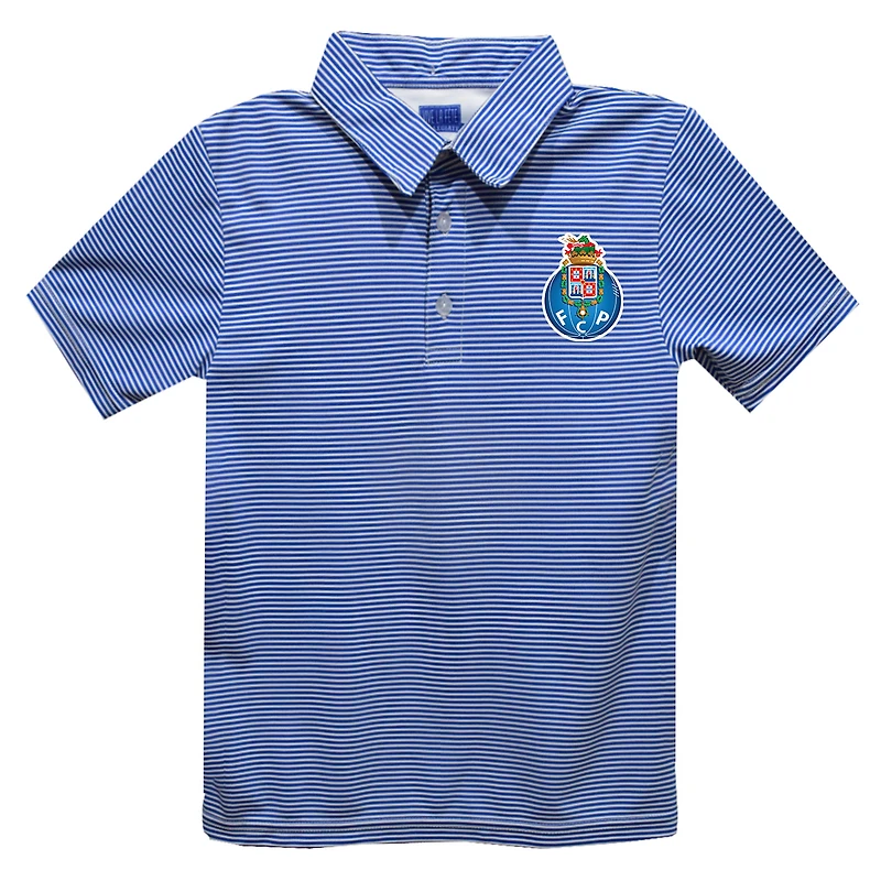 Toddler Vive La Fete Royal FC Porto Pencil Stripe Polo