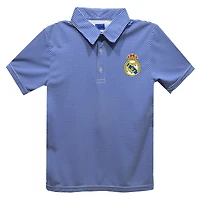 Youth Vive La Fete  Royal Real Madrid Pencil Stripe Polo