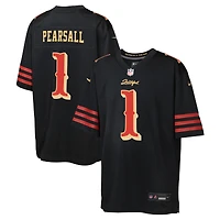 Youth Nike Ricky Pearsall Black San Francisco 49ers 2025 Rivalries Collection Game Jersey