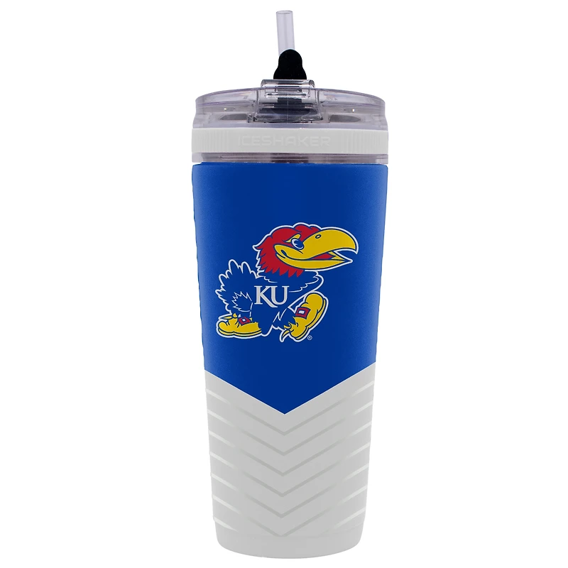 WinCraft Kansas Jayhawks 26oz 4D Flex Ice Shaker Bottle