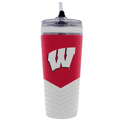 WinCraft Wisconsin Badgers 26oz 4D Flex Ice Shaker Bottle