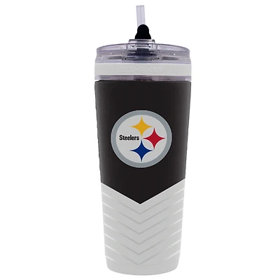 WinCraft Pittsburgh Steelers 26oz 4D Flex Ice Shaker Bottle