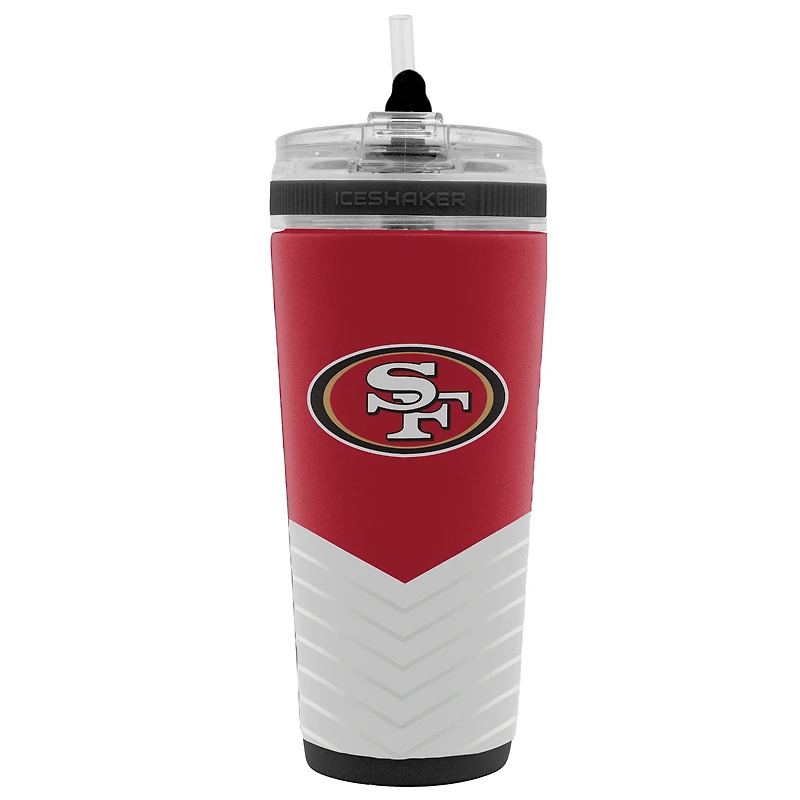 WinCraft San Francisco 49ers 26oz 4D Flex Ice Shaker Bottle