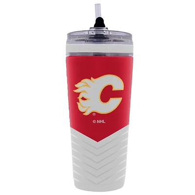 WinCraft Calgary Flames 26oz 4D Flex Ice Shaker Bottle