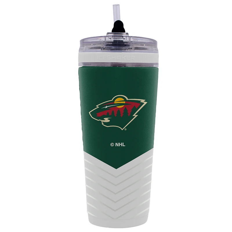 WinCraft Minnesota Wild 26oz 4D Flex Ice Shaker Bottle