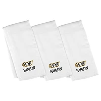 Infant Chad & Jake White VCU Rams Primary Personalized Burp Cloth 3-Pack