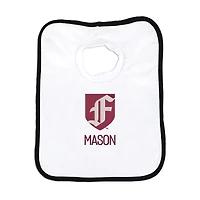 Infant Chad & Jake White Fordham Rams Primary Personalized Pullover Bib