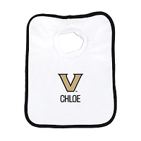 Infant Chad & Jake White Vanderbilt Commodores Primary Personalized Pullover Bib