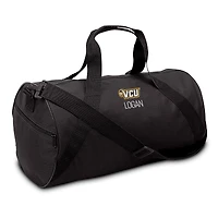 Chad & Jake Black VCU Rams Primary Personalized Duffel Bag