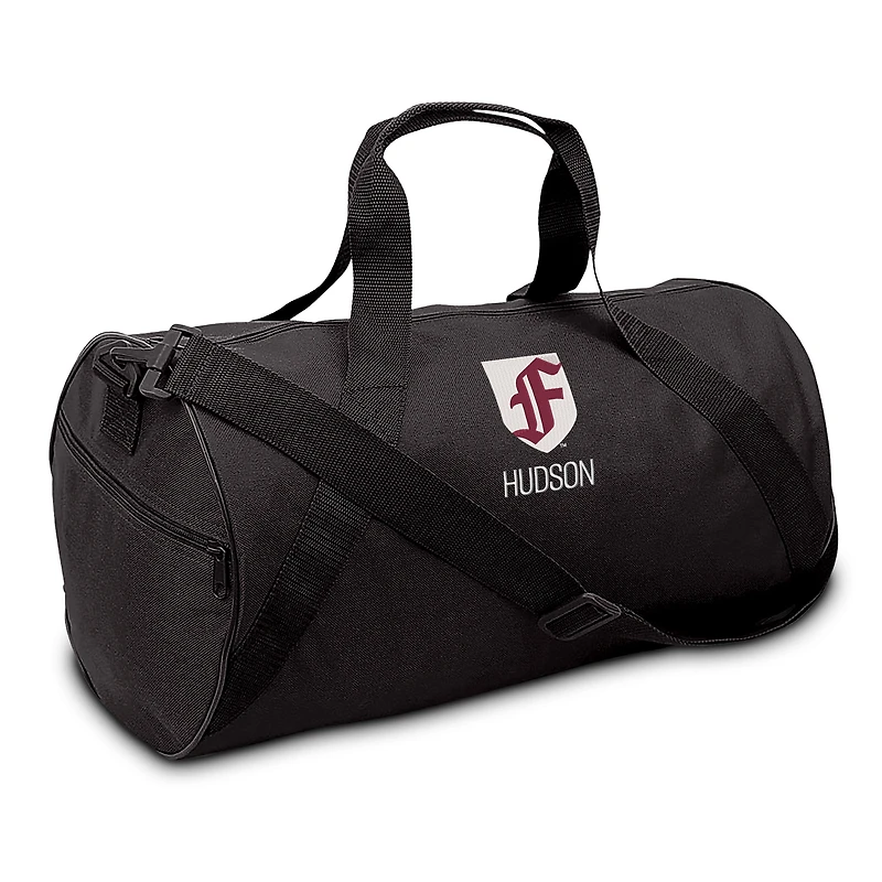 Chad & Jake Black Fordham Rams Primary Personalized Duffel Bag