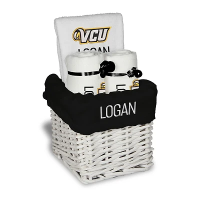 Chad & Jake White VCU Rams Primary Personalized Small Gift Basket