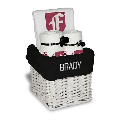 Chad & Jake White Fordham Rams Primary Personalized Small Gift Basket