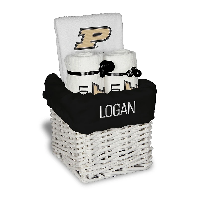 Chad & Jake White Purdue Boilermakers Primary Personalized Small Gift Basket