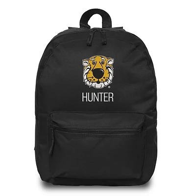 Chad & Jake Black Missouri Tigers Mascot Personalized Backpack