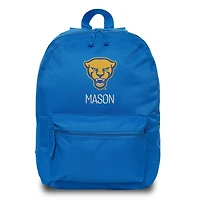 Chad & Jake Blue Pitt Panthers Mascot Personalized Backpack