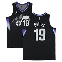 Ace Bailey Utah Jazz Autographed Black Nike Statement Swingman Jersey