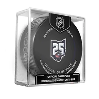 Columbus Blue Jackets Inglasco 25th Anniversary Season Official Game Puck