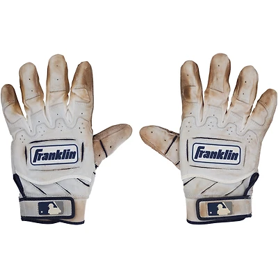 Paul Goldschmidt New York Yankees Game-Used White Franklin Batting Gloves vs. San Diego Padres on May 7, 2025