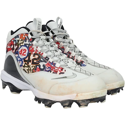 Paul Goldschmidt New York Yankees Game-Used Gray Nike Cleats vs. Kansas City Royals on April 15, 2025 - Jackie Robinson Day