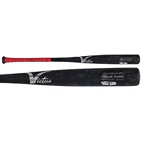 Jacob Young Washington Nationals Game-Used Black Victus Broken Bat vs. Houston Astros on July 29, 2025