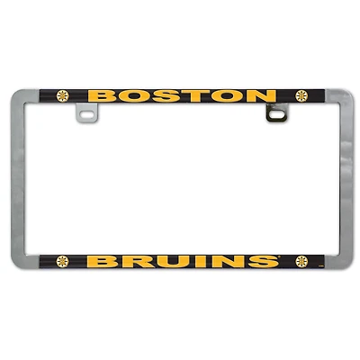 WinCraft Boston Bruins Thin Rim License Plate Frame