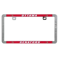WinCraft Ottawa Senators Thin Rim License Plate Frame