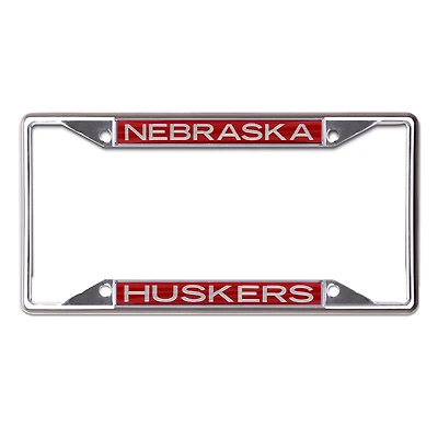 WinCraft Nebraska Huskers Metal License Plate Frame