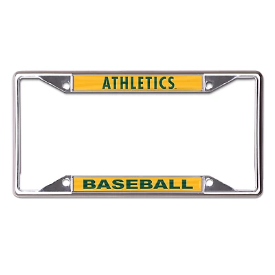 WinCraft Athletics Metal License Plate Frame