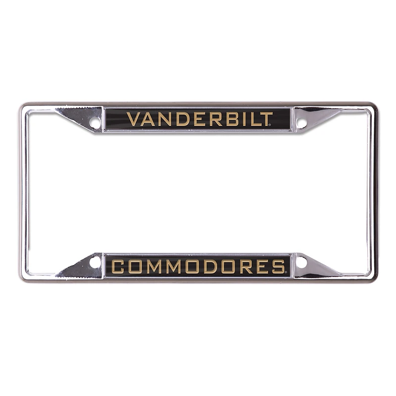 WinCraft Vanderbilt Commodores Metal License Plate Frame
