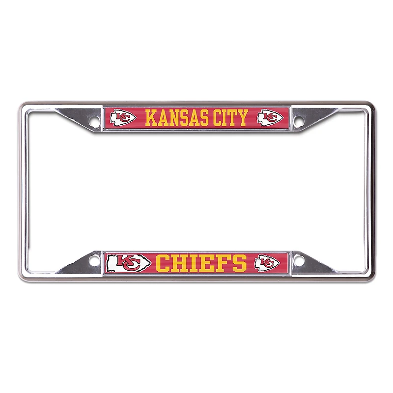 WinCraft Kansas City Chiefs Metal License Plate Frame