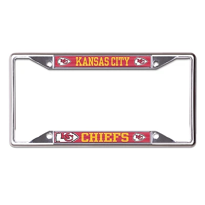 WinCraft Kansas City Chiefs Metal License Plate Frame