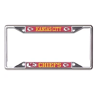 WinCraft Kansas City Chiefs Metal License Plate Frame