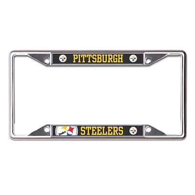 WinCraft Pittsburgh Steelers Metal License Plate Frame