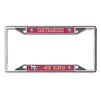 WinCraft San Francisco 49ers Metal License Plate Frame