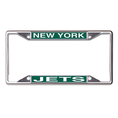 WinCraft New York Jets Metal License Plate Frame