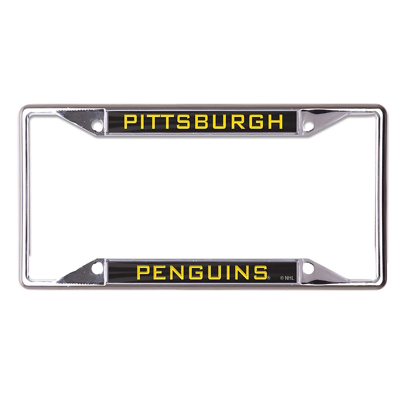 WinCraft Pittsburgh Penguins Metal License Plate Frame