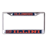 WinCraft Illinois Fighting Illini Laser Cut Metal License Plate Frame