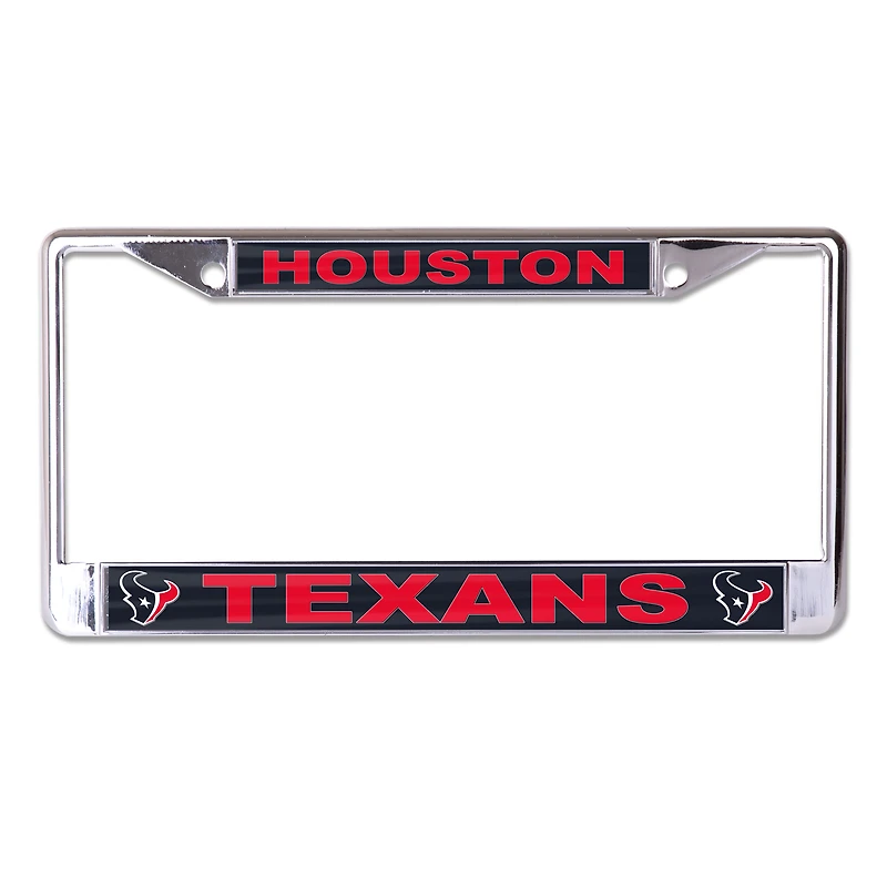 WinCraft Houston Texans Laser Cut Metal License Plate Frame