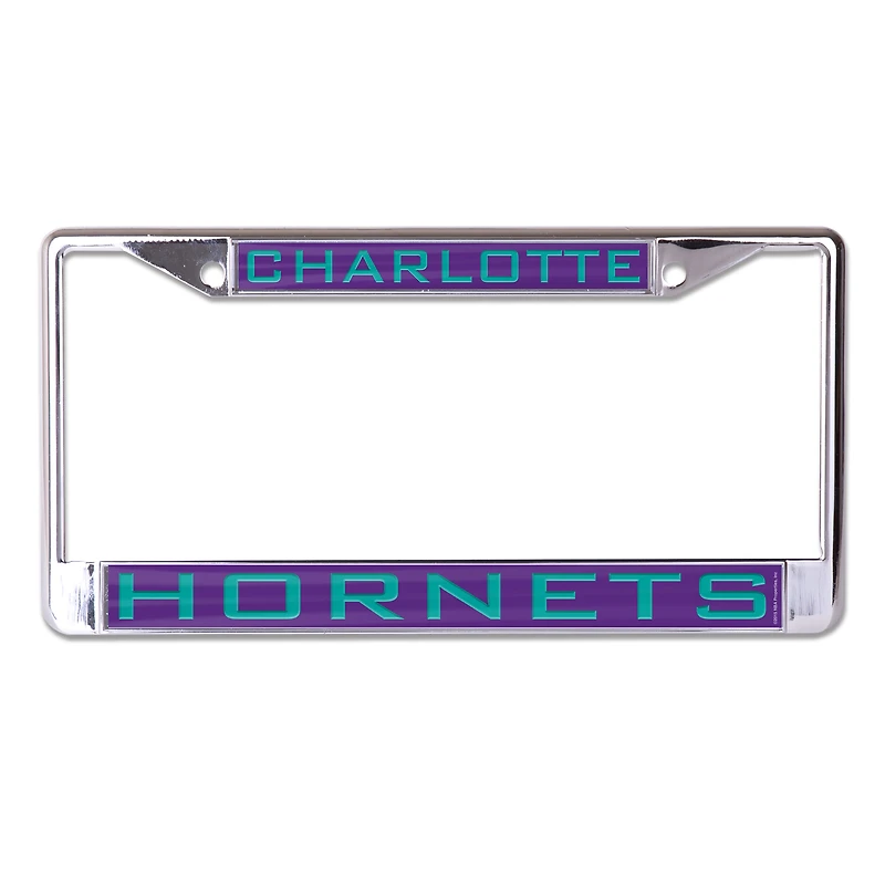 WinCraft Charlotte Hornets Laser Cut Metal License Plate Frame