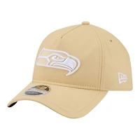 Men's New Era  Tan Seattle Seahawks Apex 9FORTY Adjustable Hat