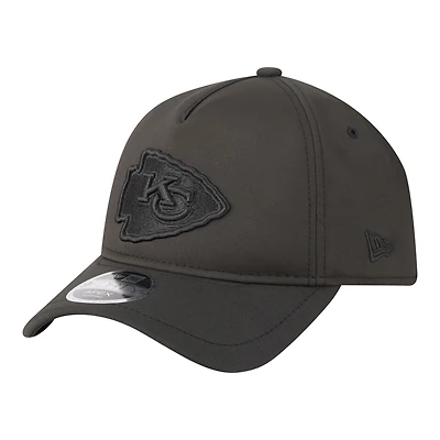 Men's New Era  Black Kansas City Chiefs Apex 9FORTY Adjustable Hat