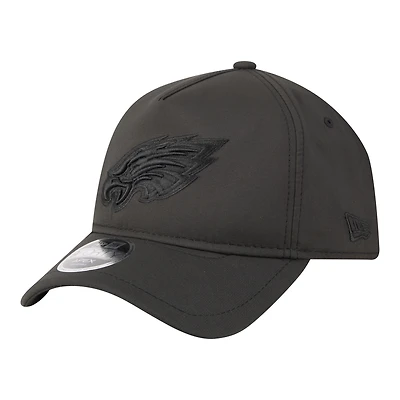 Men's New Era  Black Philadelphia Eagles Apex 9FORTY Adjustable Hat